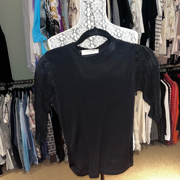Valentino Tops - Valentino Hiver 2008 Black Top CA39854